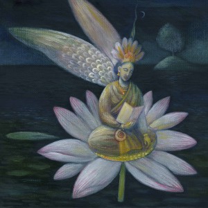 Angel Reading GB, small