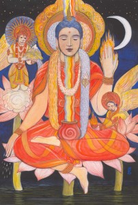 Triguna Buddha, GB small